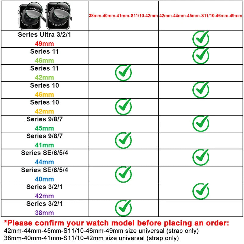 Pulseira Luminosa de Titânio para Apple Watch Ultra 3/2 49mm Series 11 10 46mm Pulseira de Metal iWatch 9 8 7 45mm SE3 44mm Silicone Magnético