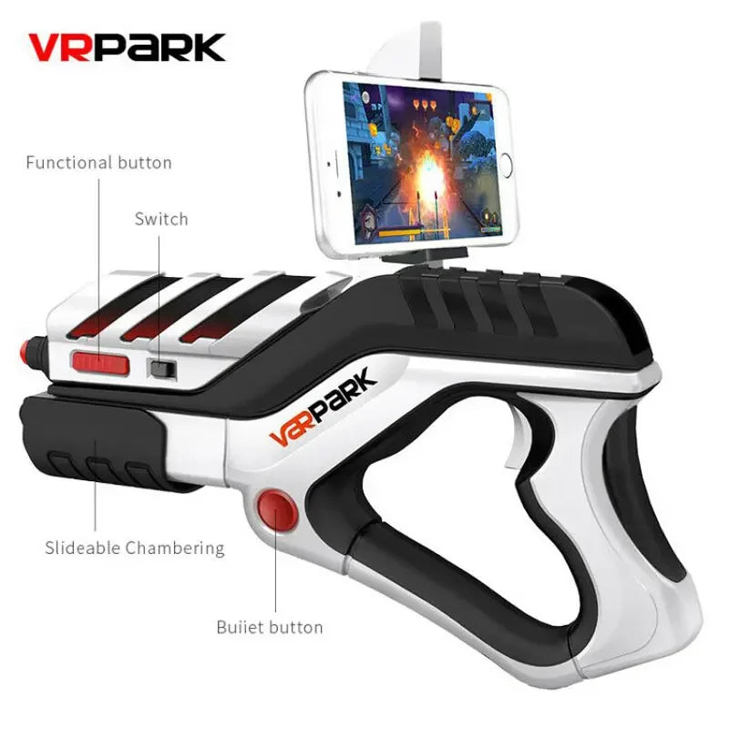 Pistola AR Inteligente A8 | Brinquedo Elétrico 4D de Tiro Criativo | Multiplayer para Adultos e Meninos | Presente de Aniversário
