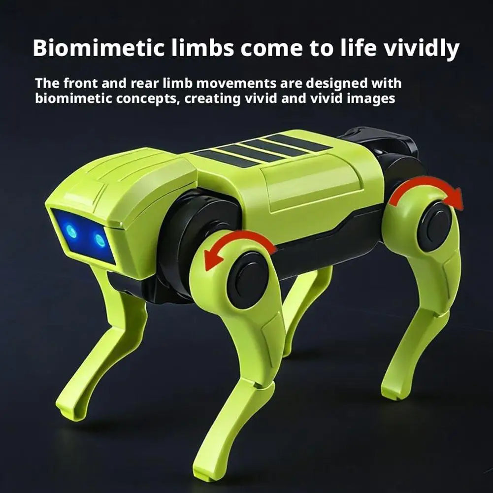 Cachorro Robô Mecânico de Controle Remoto para Crianças | Brinquedo Educativo DIY | Presente para Meninos